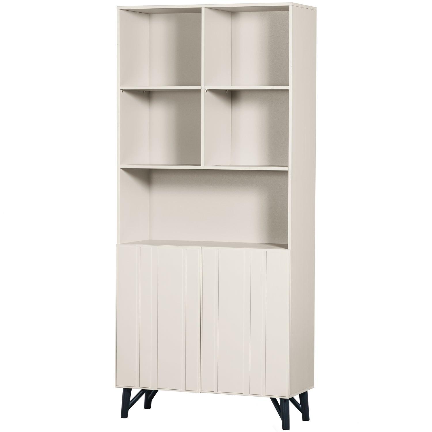 Miller 2-Türiges Regal mit Schrank 0
