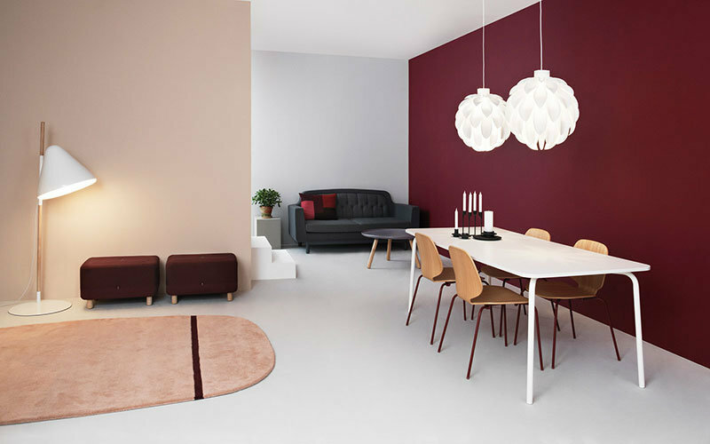 Oona Teppich Wolle Grau 2