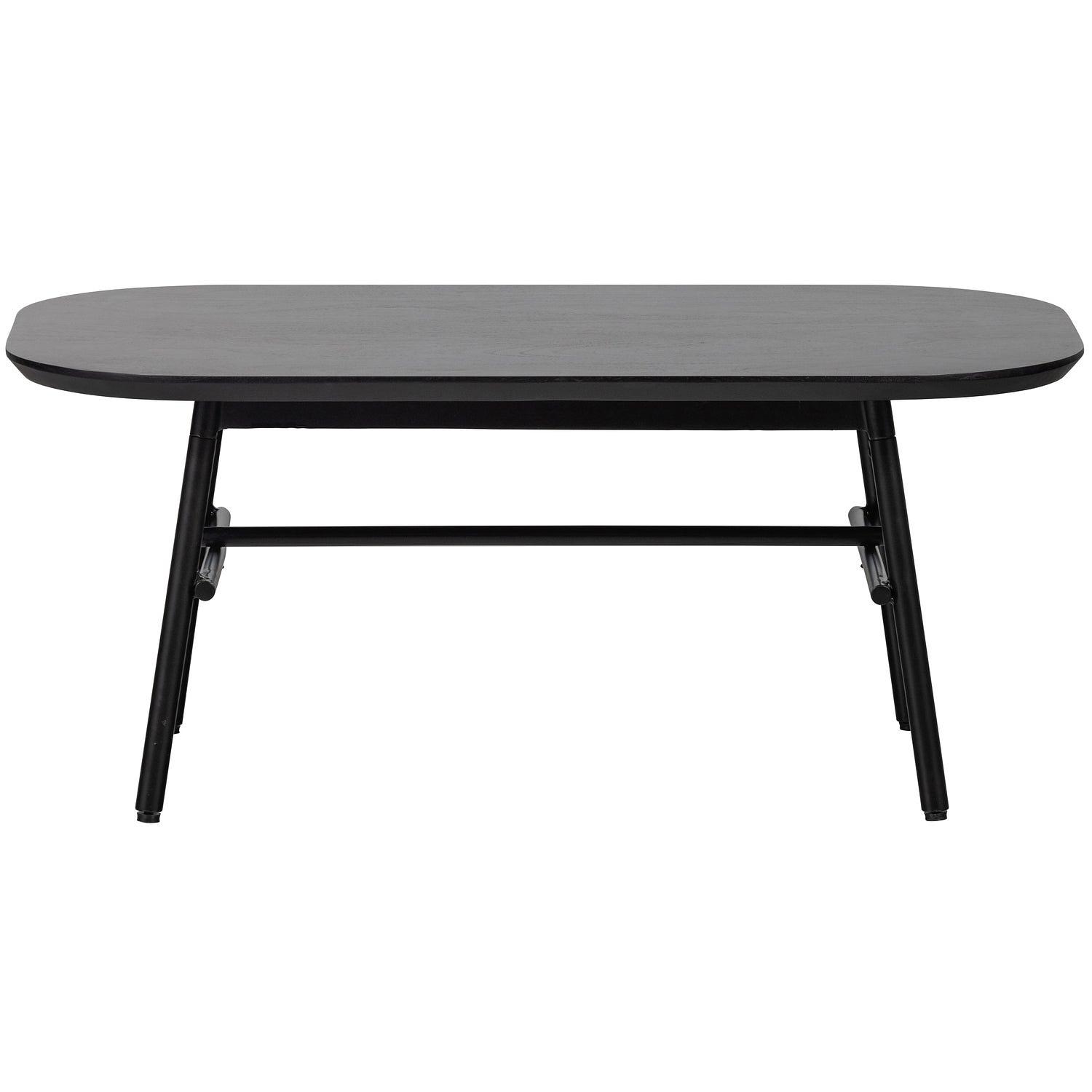 Elegance Couchtisch Mangoholz Metall Schwarz 3