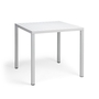 Cube 80 Gartentisch Kunststoff Metall Weiß 0