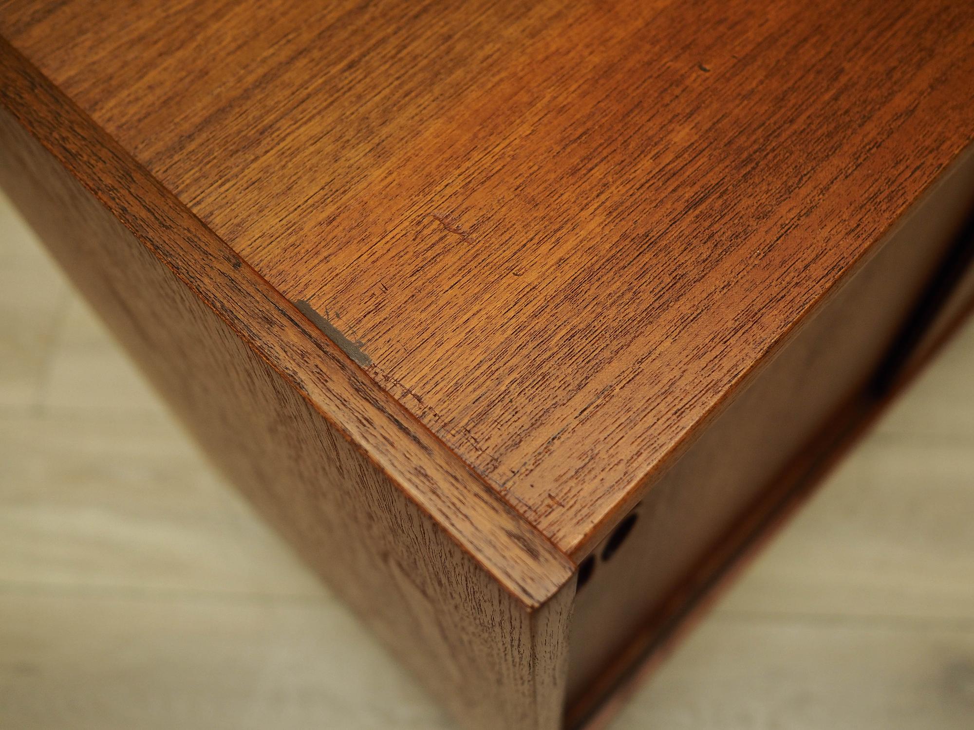 Teak wood cabinet 1970s 7