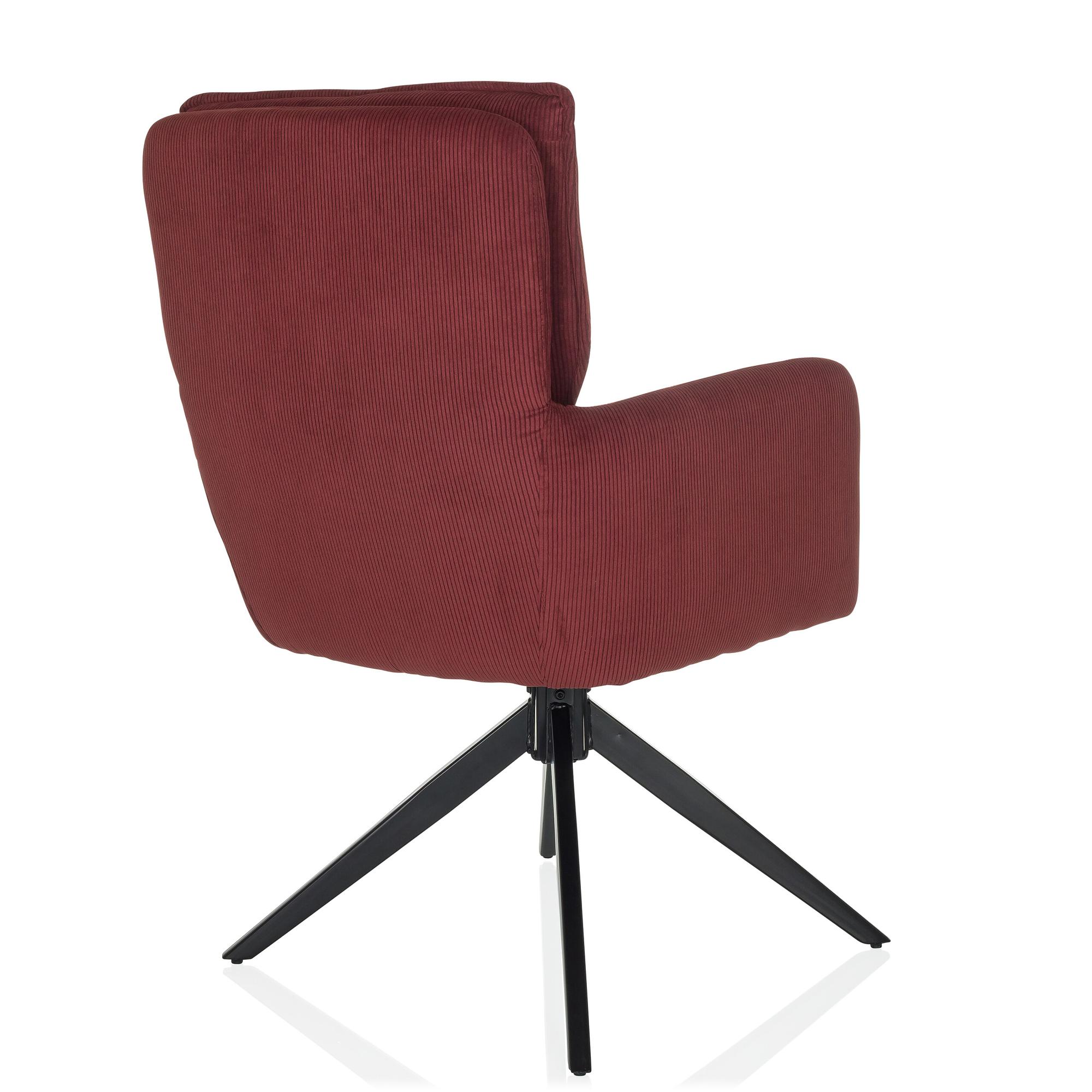 TARUGO Drehstuhl Stoff Rot 8