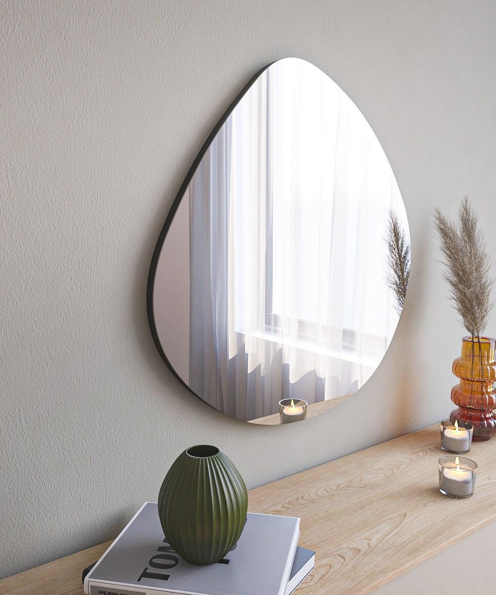 Besso Mirror Black Ø60cm 1