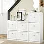 ESTHA 4 Shoe cabinet White 3