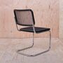 S 32 N Thonet Freischwinger Metall Holz Schwarz 4