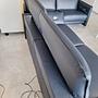 2x Sofa 2,5-Sitzer Leder Dunkelblau 5