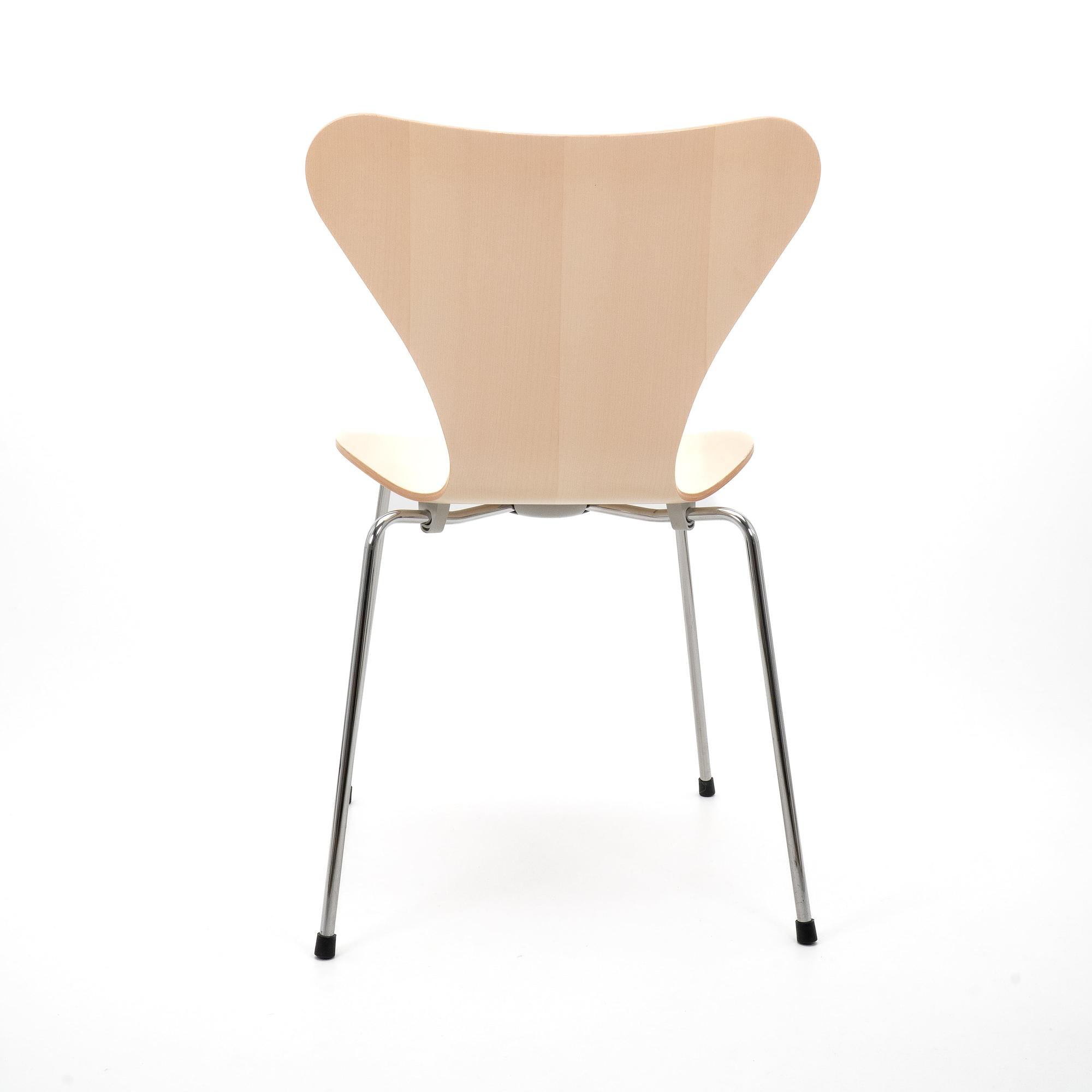 Serie 7 Stuhl Chrom Ahorn von Fritz Hansen 3