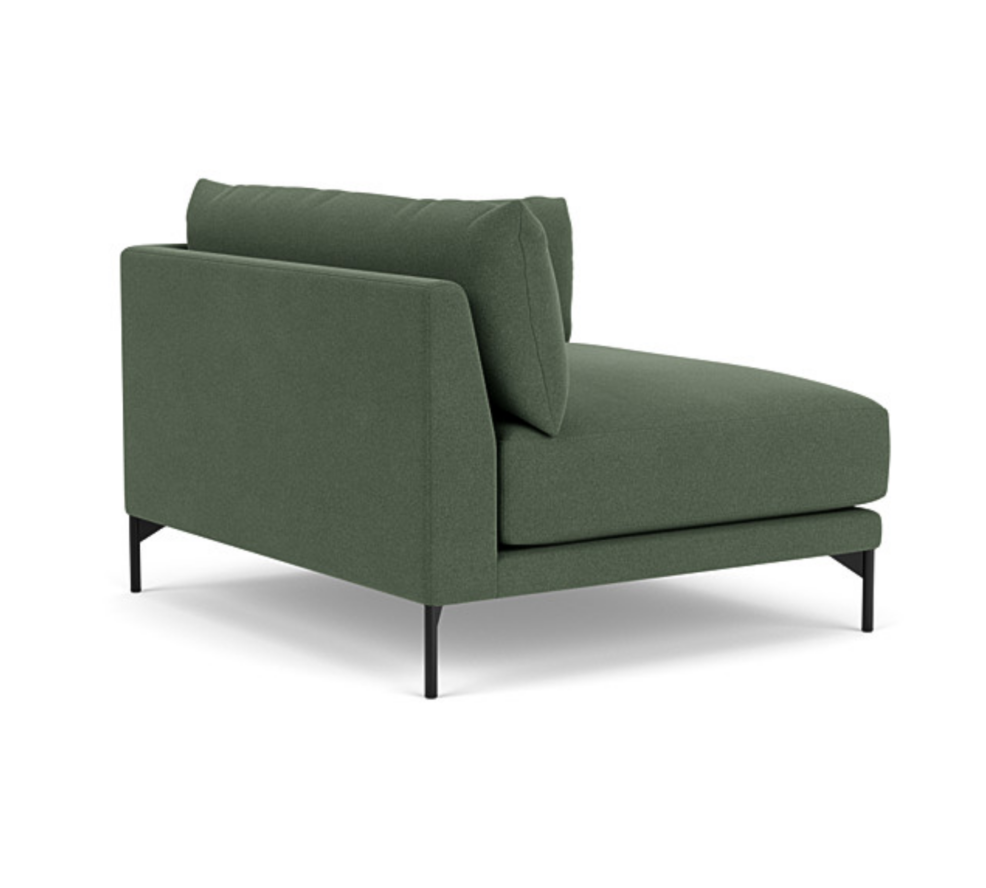 Vincent 1-Sitzer Modul Rechts Cura Dark Green 2