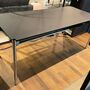 USM Haller Tisch 750 x 1750 Linoleum, Nero 1