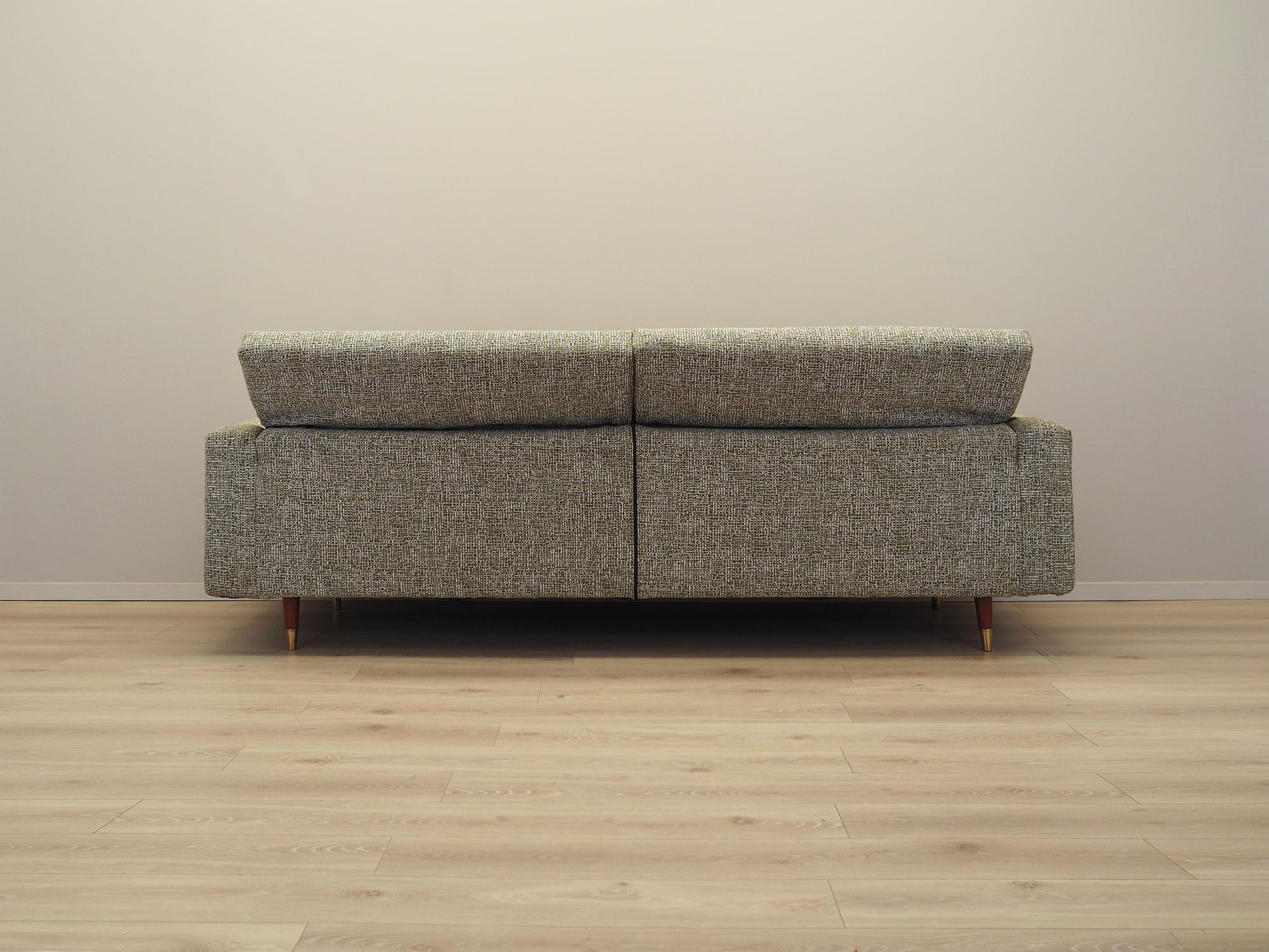 3-Sitzer Sofa Grün 1970er Jahre 6