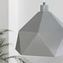 Pendant lamp Armour 1-light Grey 4