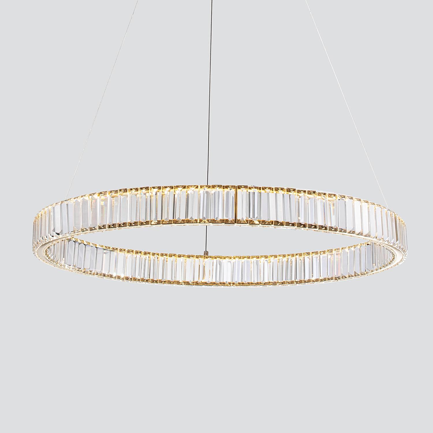 1-Flammig Pendelleuchte Aurelia Typ C Aluminium Gold 1