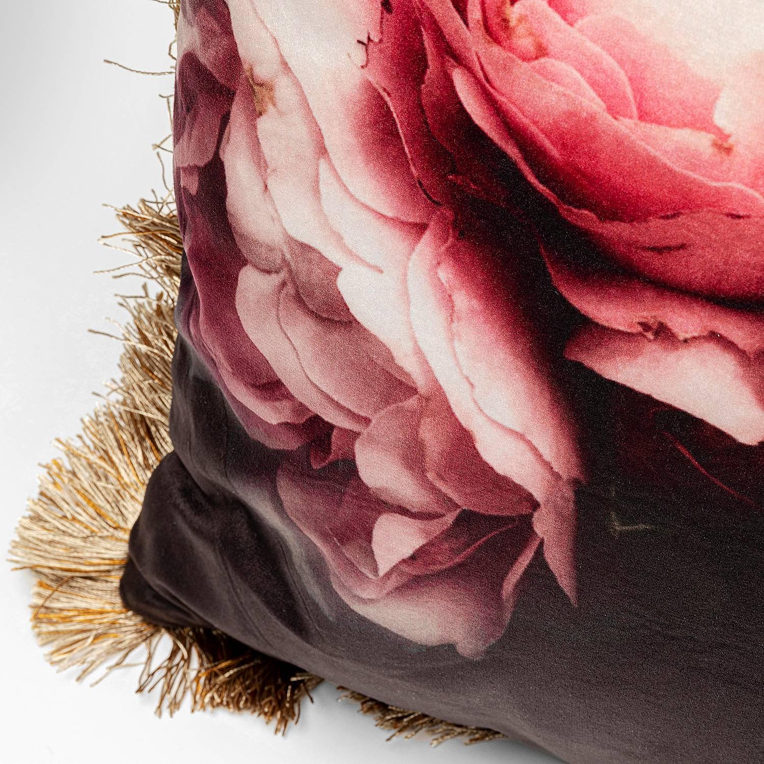 Dekokissen Blush Roses Polyester Mehrfarbig 4