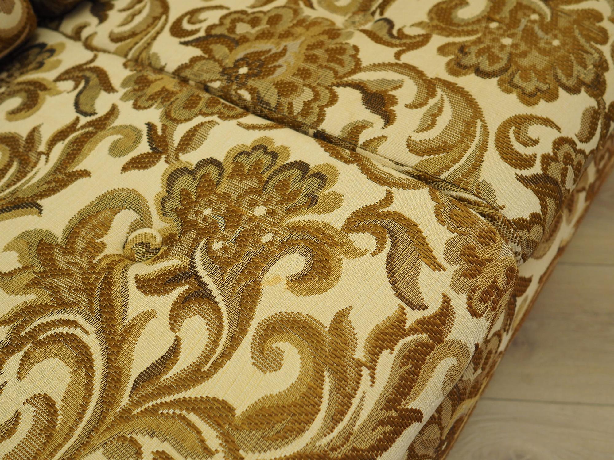 2-seater sofa Yellow 1960s 9