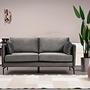 Sino 2-Sitzer Sofa Grau 0