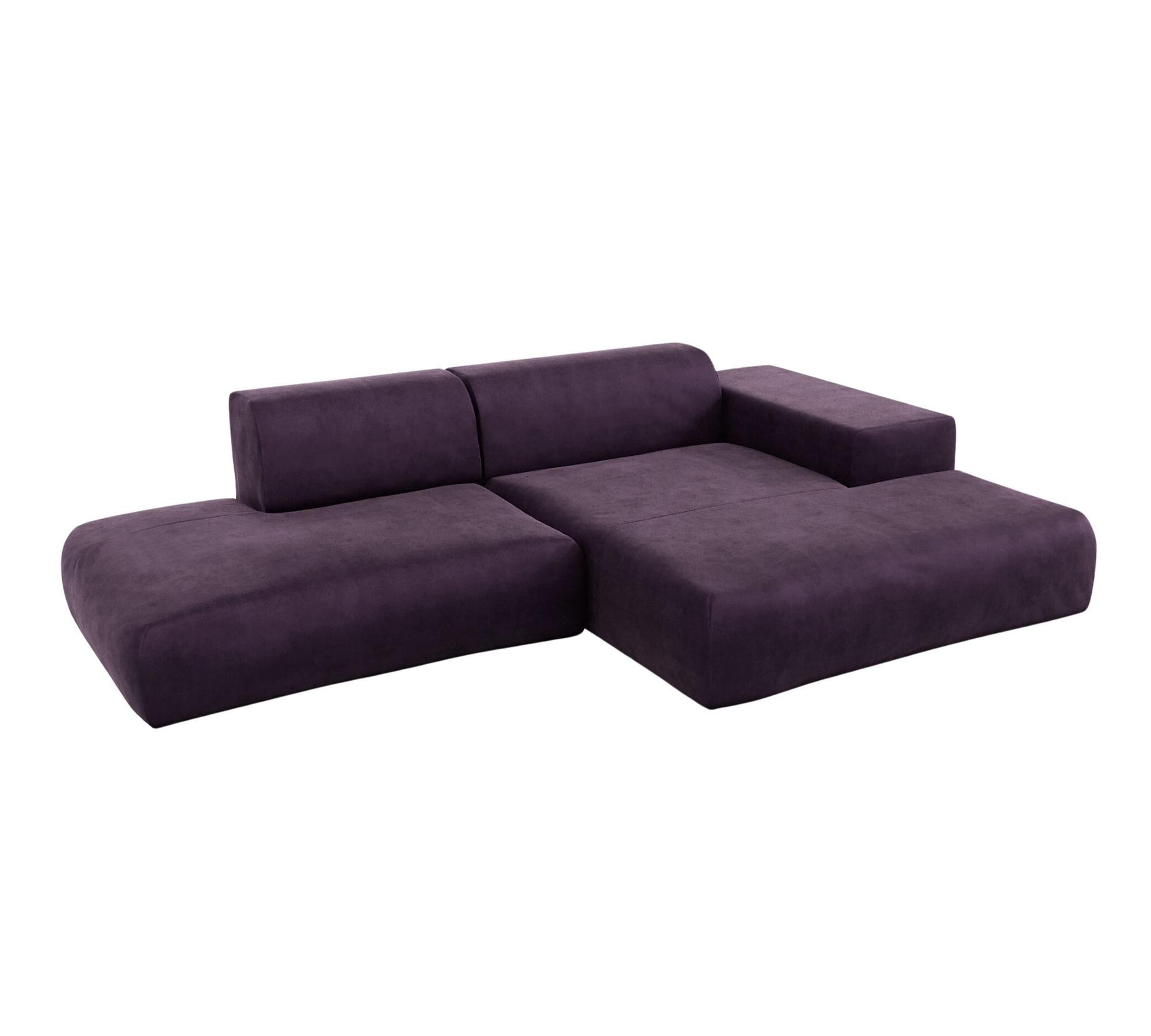 Pyllow Sofa Samt Veilchenlila 1