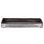 2x Servierplatte Cody Eisen Silber 3