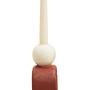 Utica Kerzenhalter Creme Rot 3