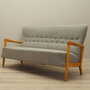 Vintage Sofa Buchenholz Textil Grau 1960er Jahre 4