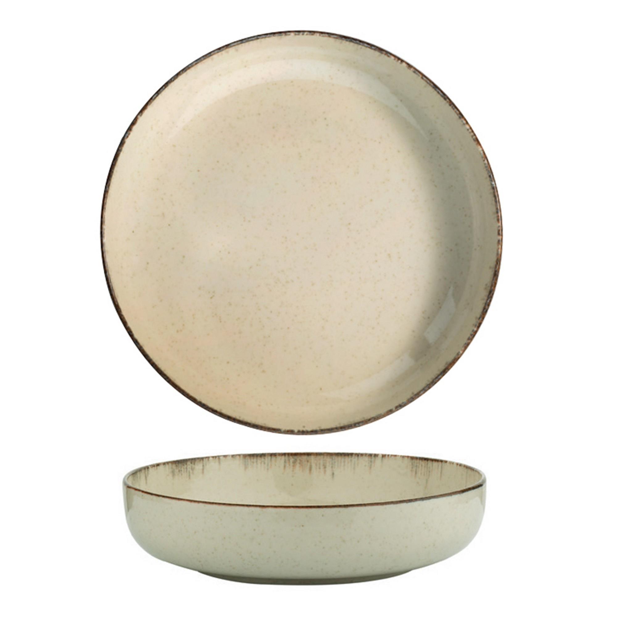 Bowl Set 6-pc. Porcelain Cream 1
