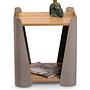 Sinbuk Beistelltisch Eiche Artisan Dekor Taupe 3