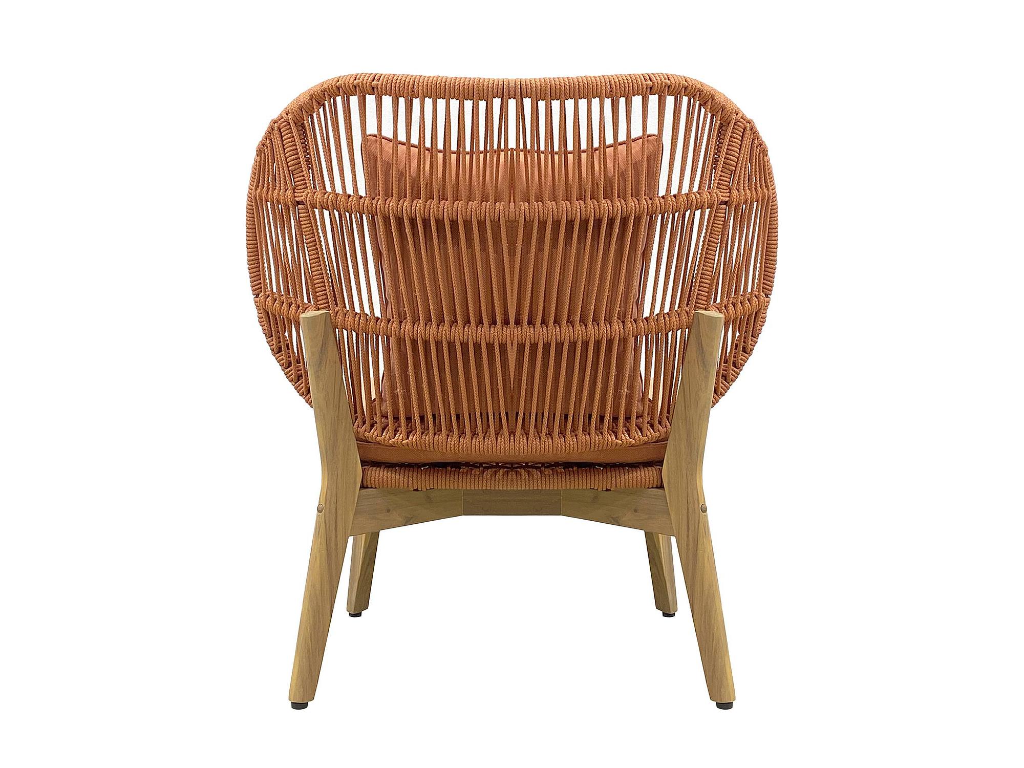 Lasia Gartensessel Akazienholz Polyester 3