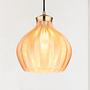 Jessica Type C Pendant Lamp Colored Glass Iron 1-light 0