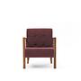 Kemer Sessel Holzfurnier Claret Rot 4