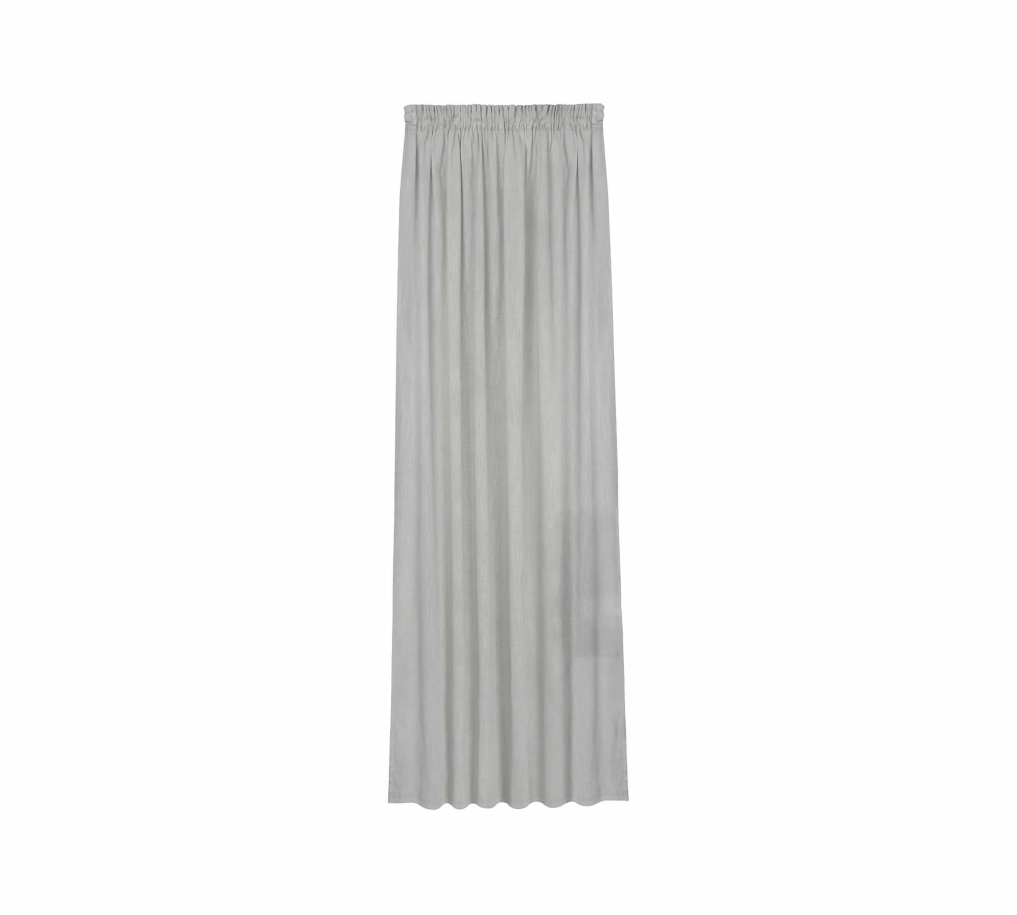 Vorhang Stoff Grau 0