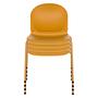 T36 VI Stackable chair plastic Yellow 5