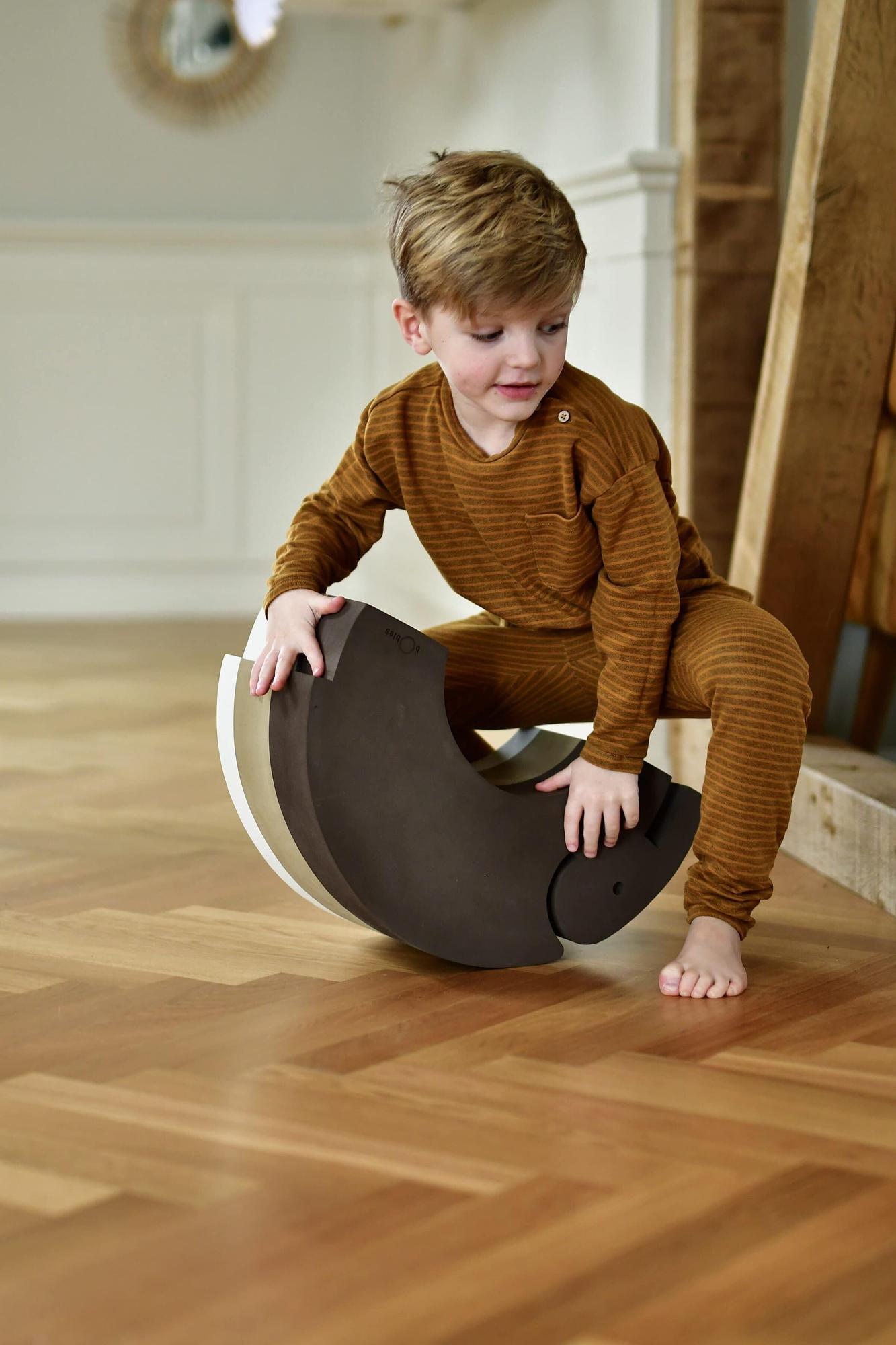 Elefant Mittelgroßer Hocker Sandgrau 3