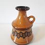 Vase mit Henkel Braun 4