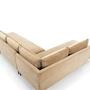 Vivica Schlafsofa Récamiere Links Velours Matt Beige 7