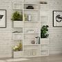 Niho White Bookshelf 0