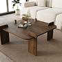 Coffee Table Walnut Brown Look 0