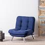 Misa Sofa 1-Sitzer Navy Blau 1