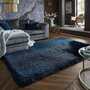 Pearl Teppich Kunstfaser Blau 120 x 170 cm 1