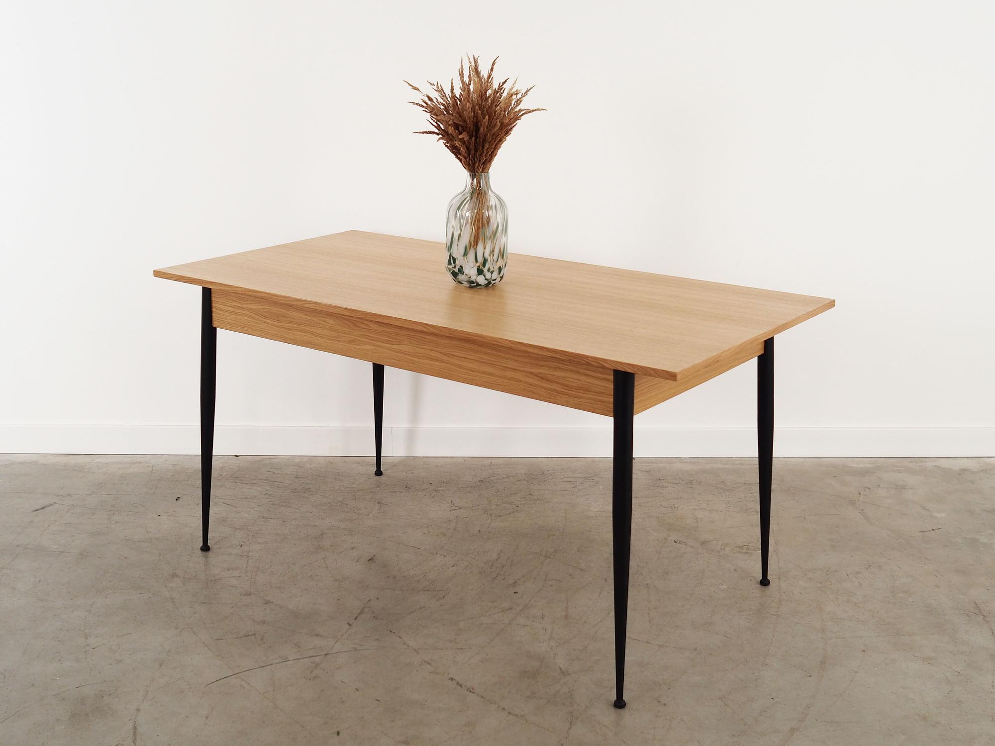 Dining table Oak 1980s 5