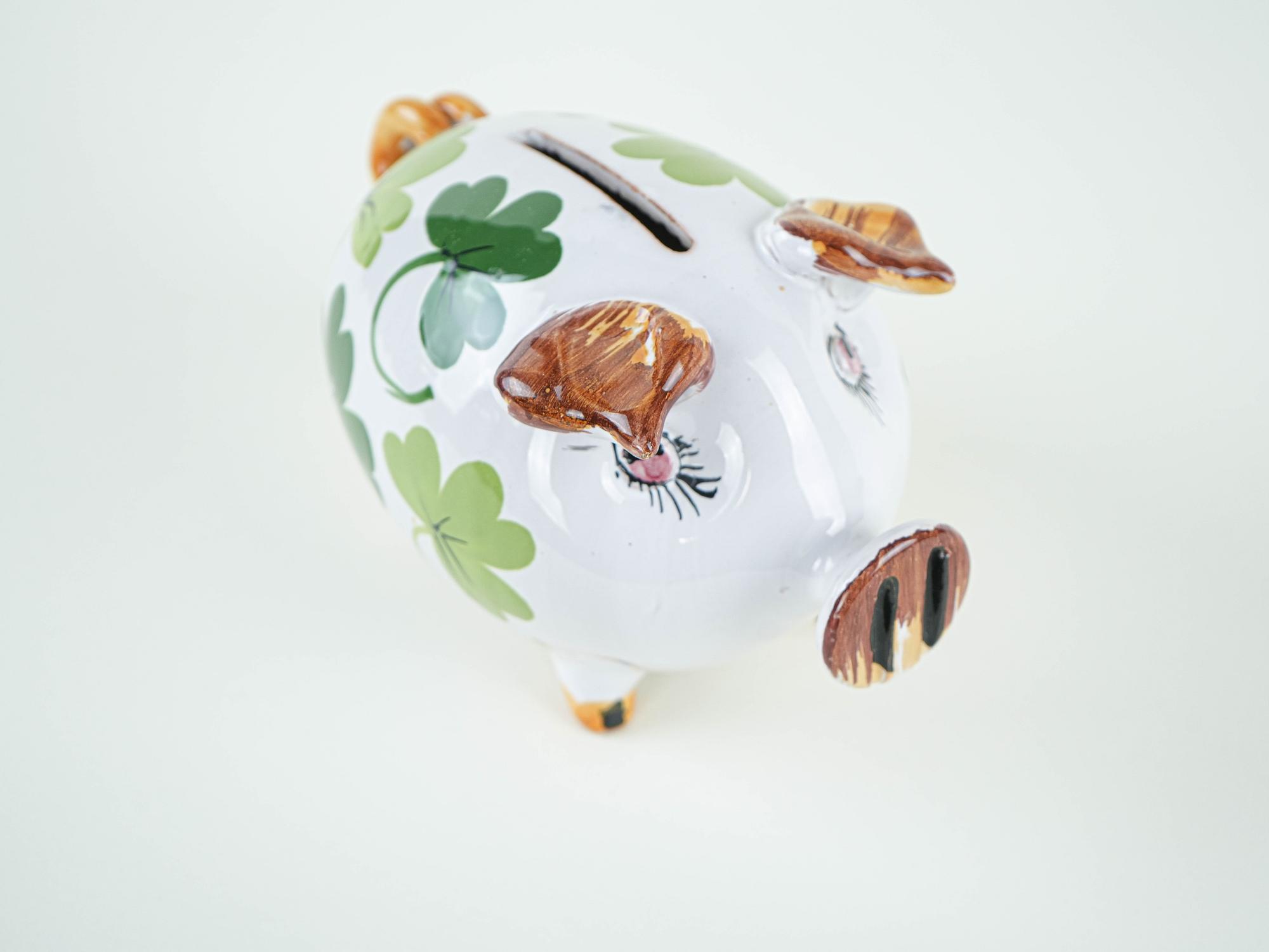 Ceramic piggy bank 1970s 5