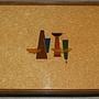 Couchtischtablett Art-déco Holz 1930er Jahre 2