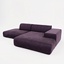 Pyllow Sofa Samt Veilchenlila 5