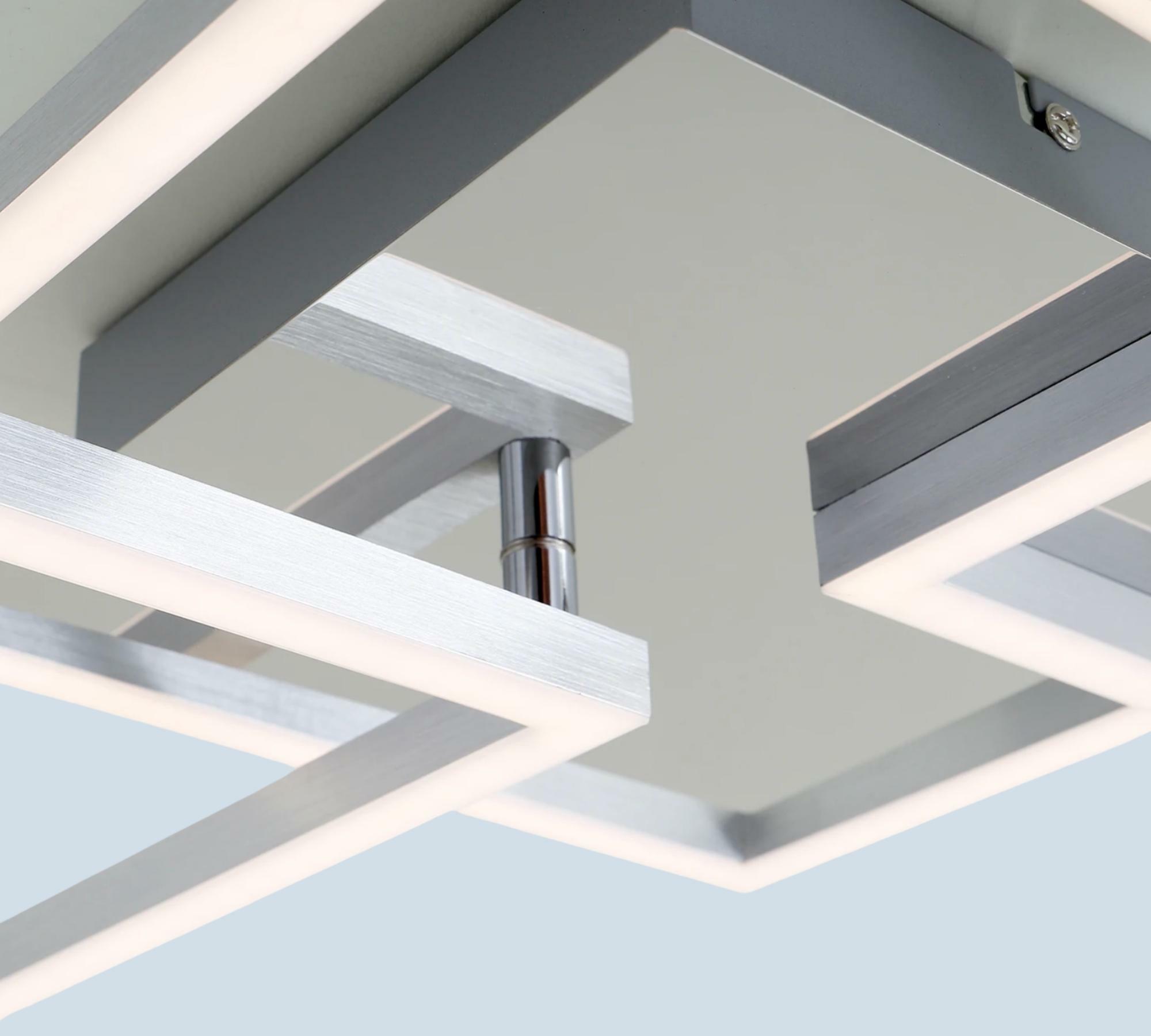 LED ceiling light Metal square 2