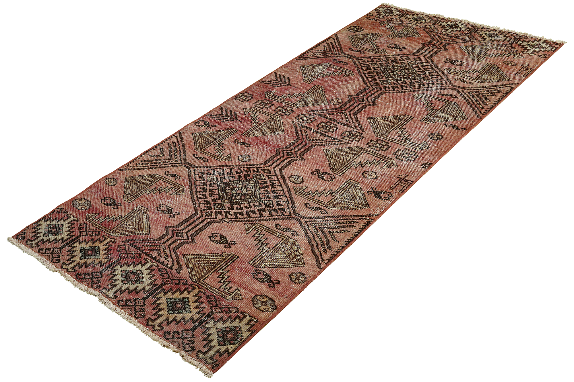 Heritage Teppich Wolle Braun 3