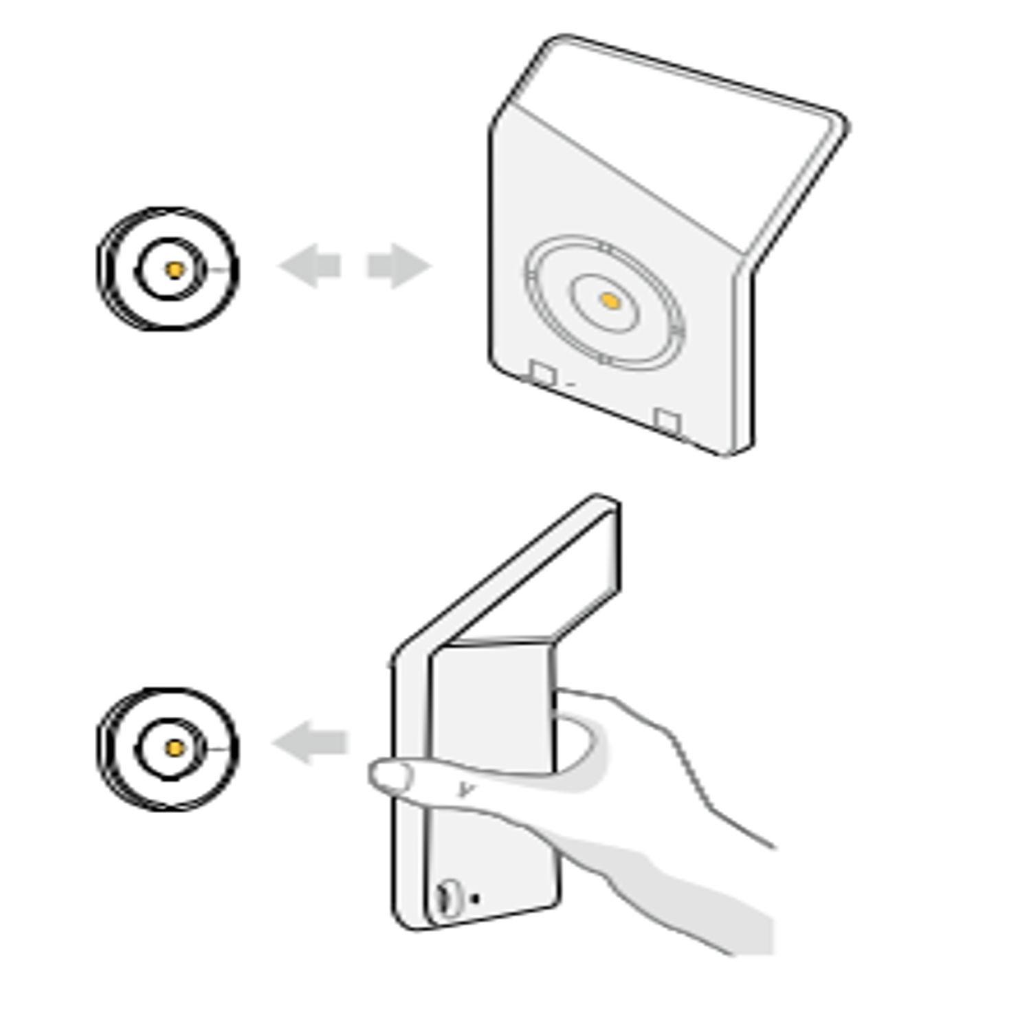 Winglet CL Wandhalterung Weiß 1