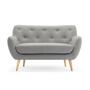 Herman Sofa 2-Sitzer Elliot Light Grey 0