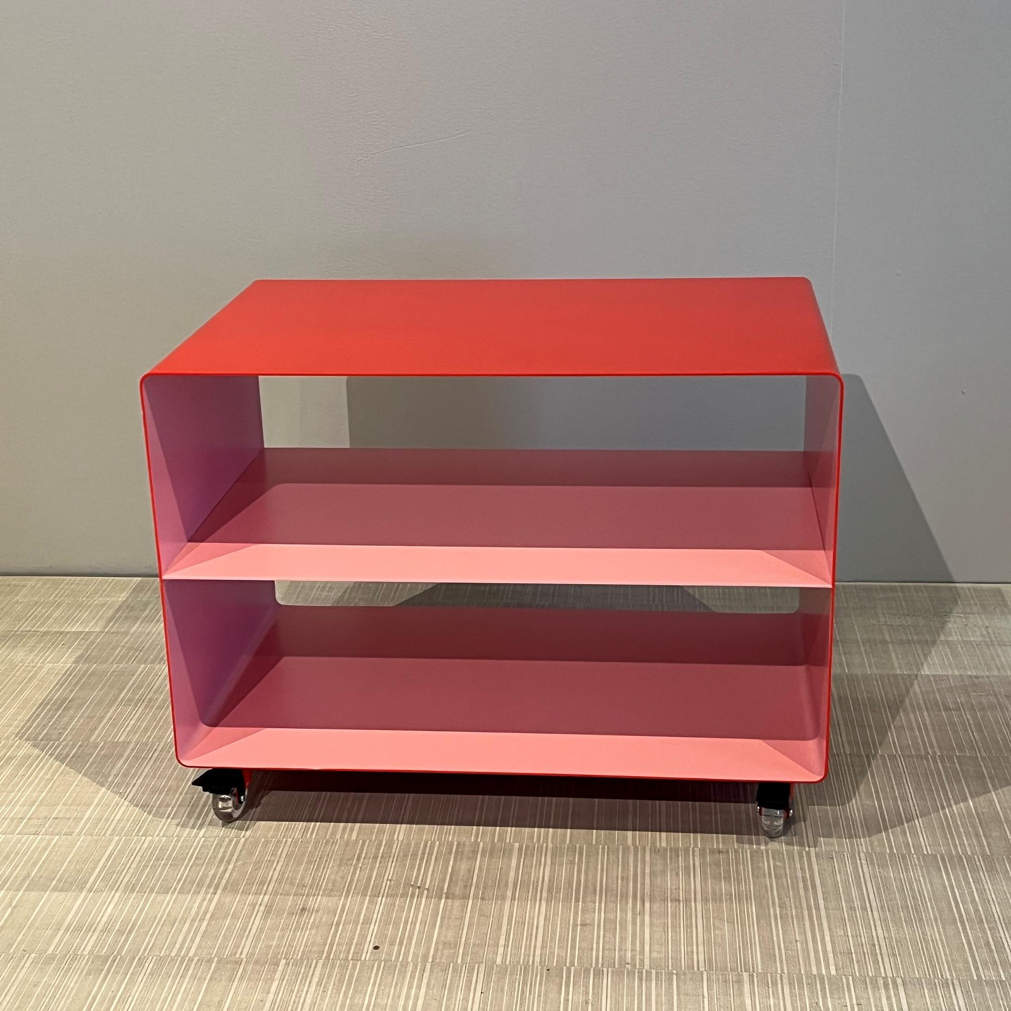 Mobile Line Rollwagen R 103 Stahl Rot 2