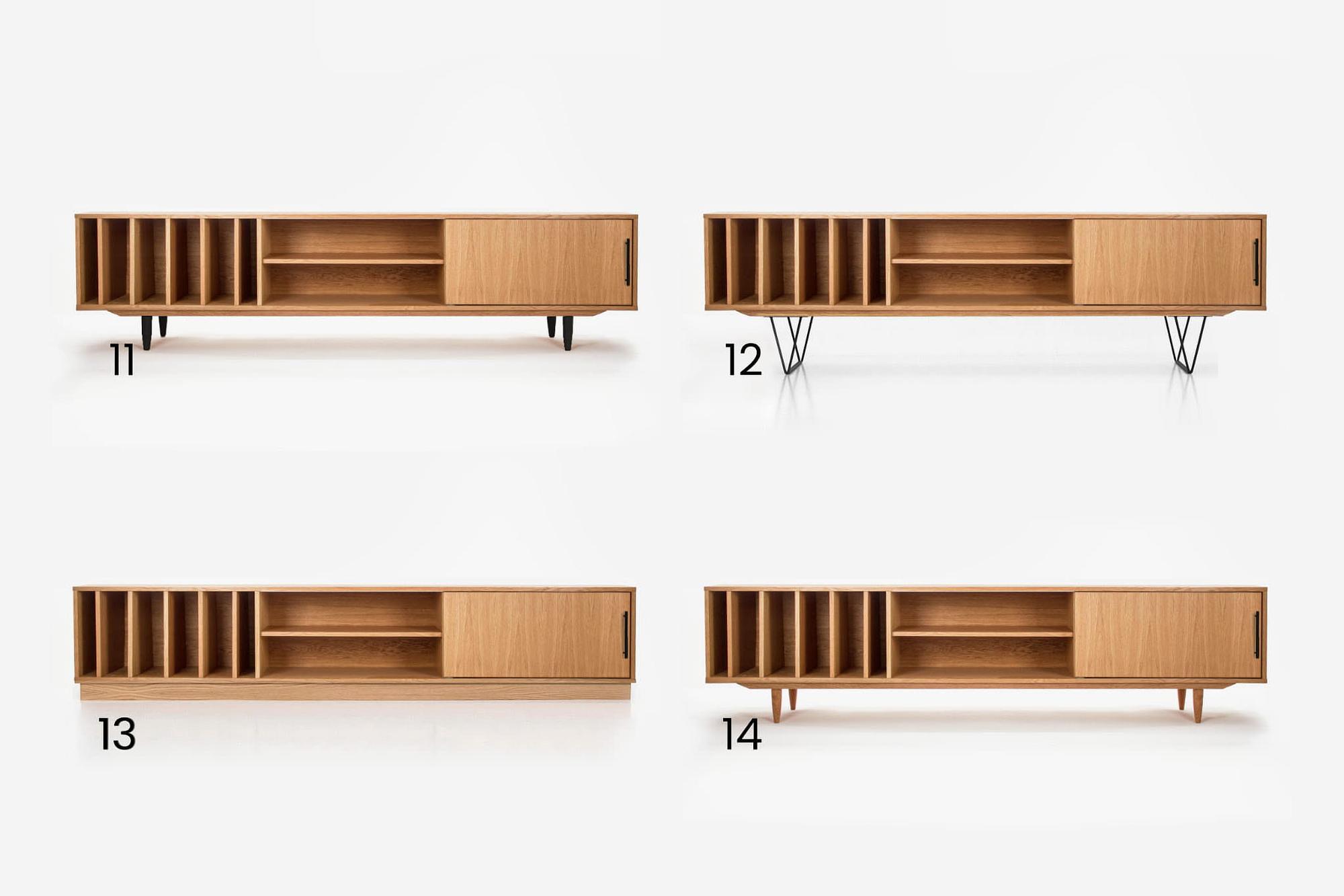 D-S18P Sideboard Holz Braun 1