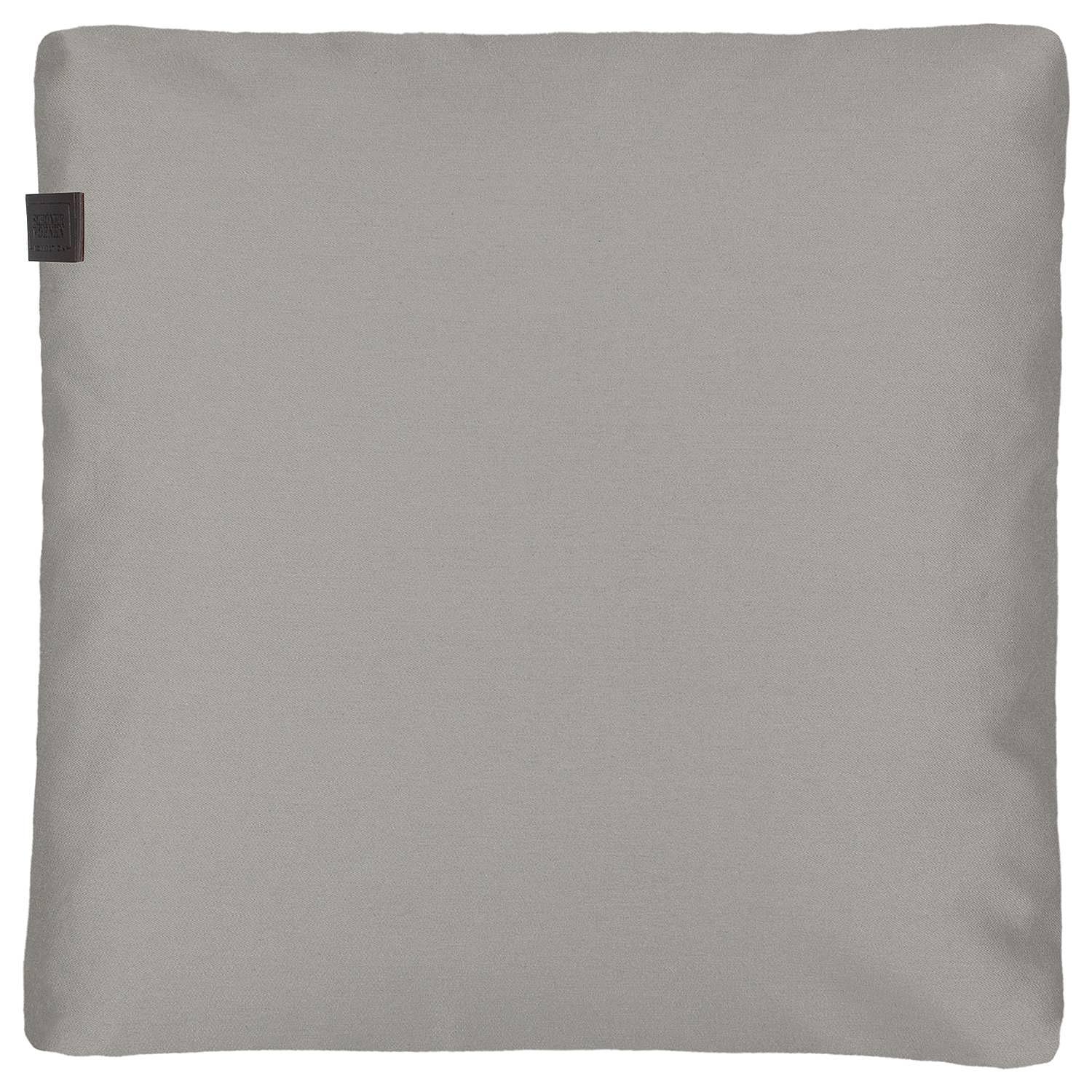 Solo I Kissenbezug Baumwolle Polyester Grau 1