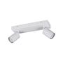 2-Light Soka Ceiling Light Rectangular Iron White 4