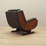 Armchair Leather Dark Brown 1970s 6